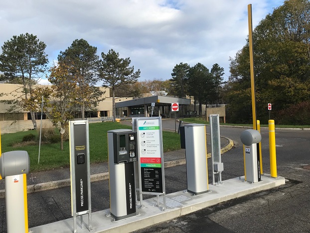 GBGH parking lot entrance machines.