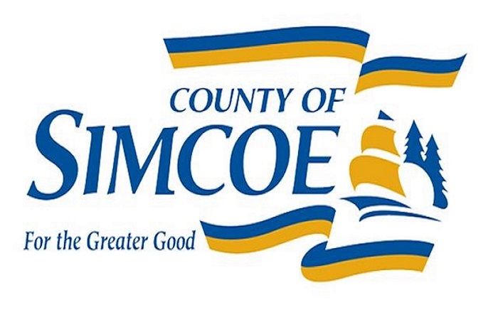 County of Simcoe. For the Greater Good. logo