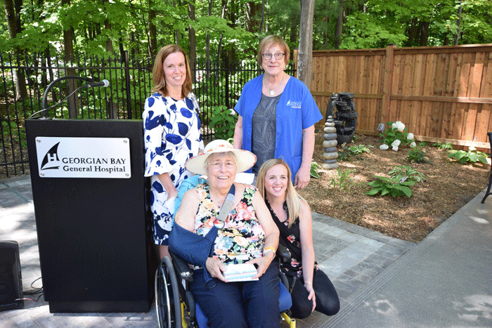 GBGH celebrates therapeutic garden opening